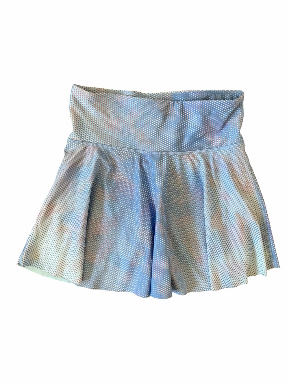 Girls Athletic Skort PastelGirls Athletic Skort Pastel Tie Dye Mesh Skirt Shorts